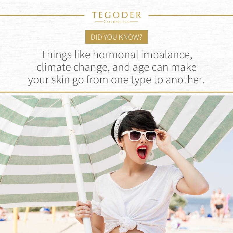 TegoderUK's tweet photo. Things like hormonal imbalance, climate change, and age can make your skin go from one type to another. 🌸 https://t.co/aElZVwcgbT