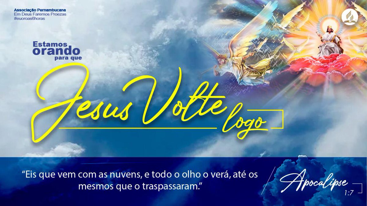 pauloramosjrr's tweet photo. "Como preparação para a vinda de nosso Senhor, devemos realizar um amplo trabalho nas grandes cidades. Temos um solene testemunho a ser dado nesses grandes centros" EGW. 
#CalebeWeb 🖐 https://t.co/2dzfk7JtK5