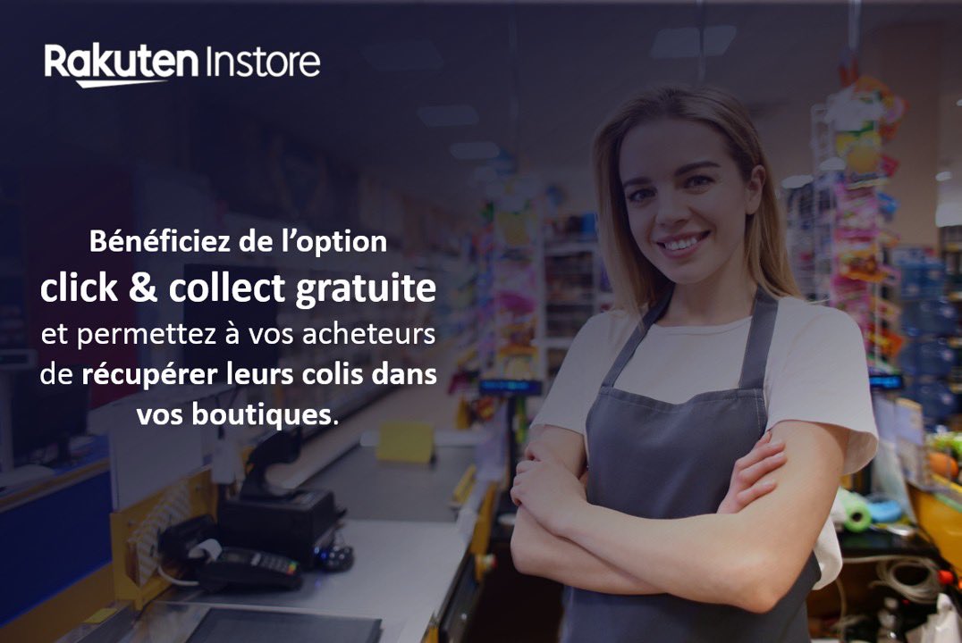Afin d'accompagner les petits commerçants qui souffrent de cette crise inédite, nous leur offrons gratuitement l'option de "click &amp; collect" #RakutenInstore. Elle permet aux acheteurs de venir récupérer leurs commandes directement en magasin. 
bit.ly/3aOaTgA