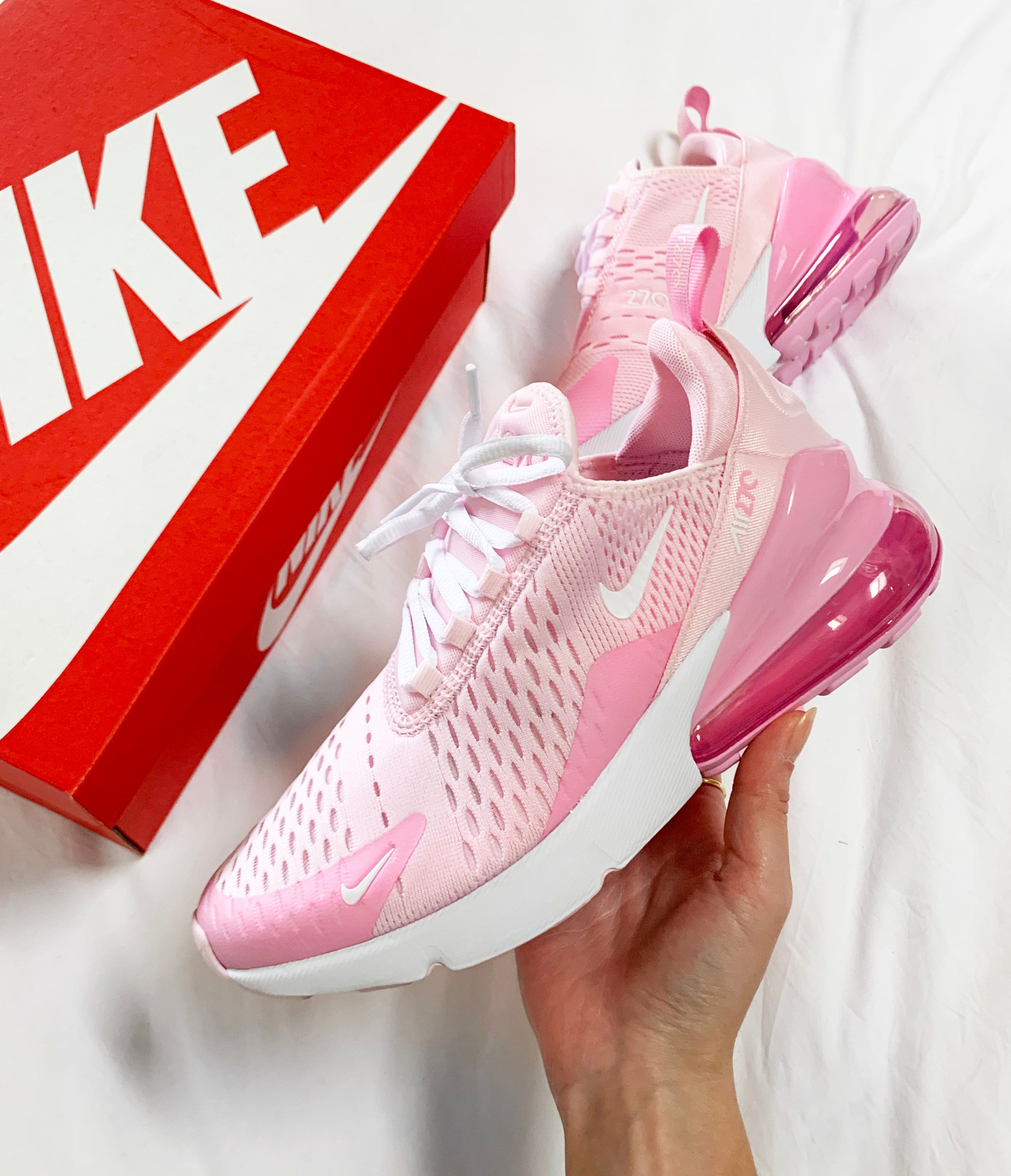Nike 270 cheap pink sole