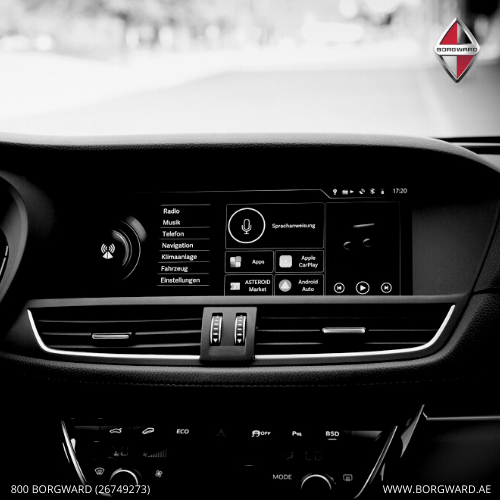 BorgwardUAE's tweet photo. With Apple car play, Navigation Bluetooth, Borgward BX7 helps you to stay connected. #borgwarduae #unionmotors https://t.co/sC3uTKK3Xd