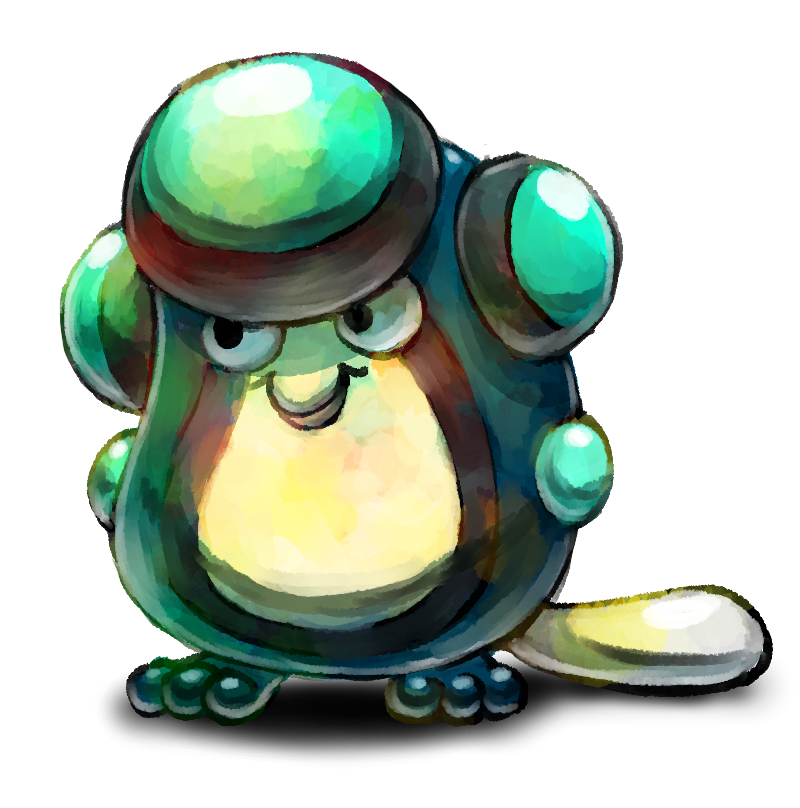 ポケモン ポケモン版深夜の真剣お絵描き60分一本勝負 ガマガル かおす Skebお仕事募集中のイラスト