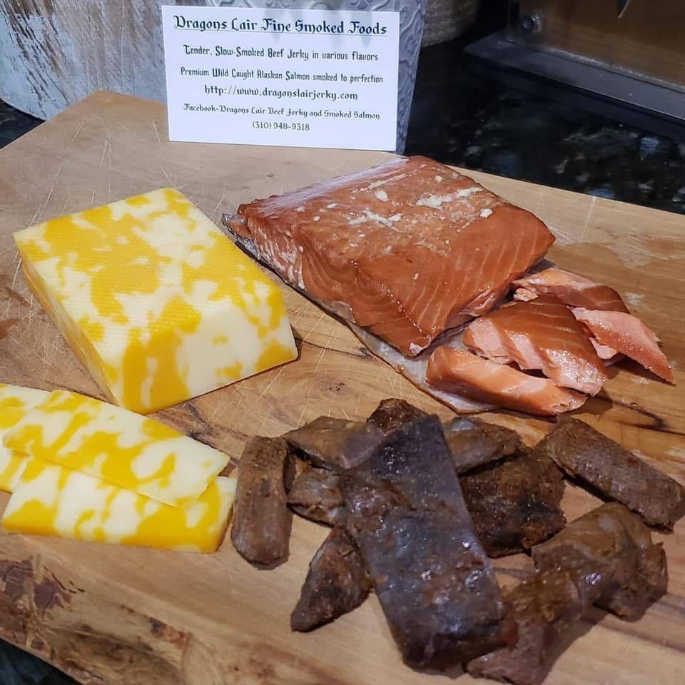 twfarmersmarket's tweet image. Dragon’s Lair Jerky is open for your online orders! You can order form them by calling or emailing dragonslairjerky@gmail.com. You can view their products on their website. They also deliver pre-paid orders! buff.ly/2Uepflv
#TWFarmersMarket #supportlocal #EatShopLiveLocal