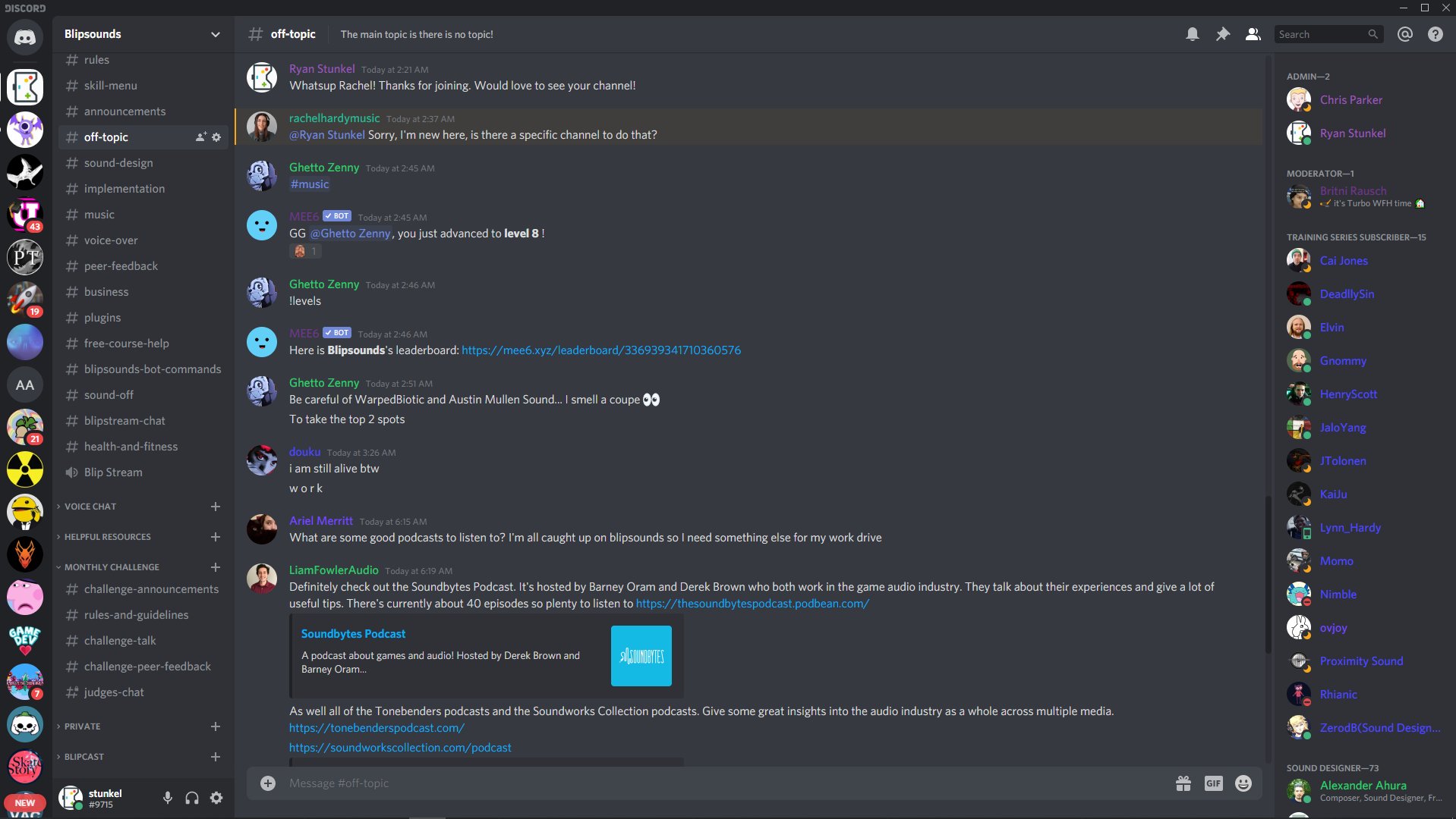 Blipsounds on Twitter: blipsounds-on-twitter-if-you-haven-t-joined-it-yet-the-blipsounds-discord-server-has-over-1000-members-come-hangout-talk-about-life-join-sound-design-live-streams-and-talk-game-audio-with