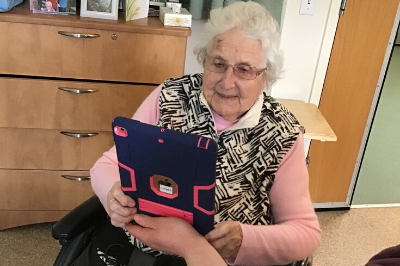 HealthNS's tweet photo. Rural community helps create smiles on the faces of staff and residents. Learn more: https://t.co/87sEbKmU7p @esmchb https://t.co/tD70Aj8raP