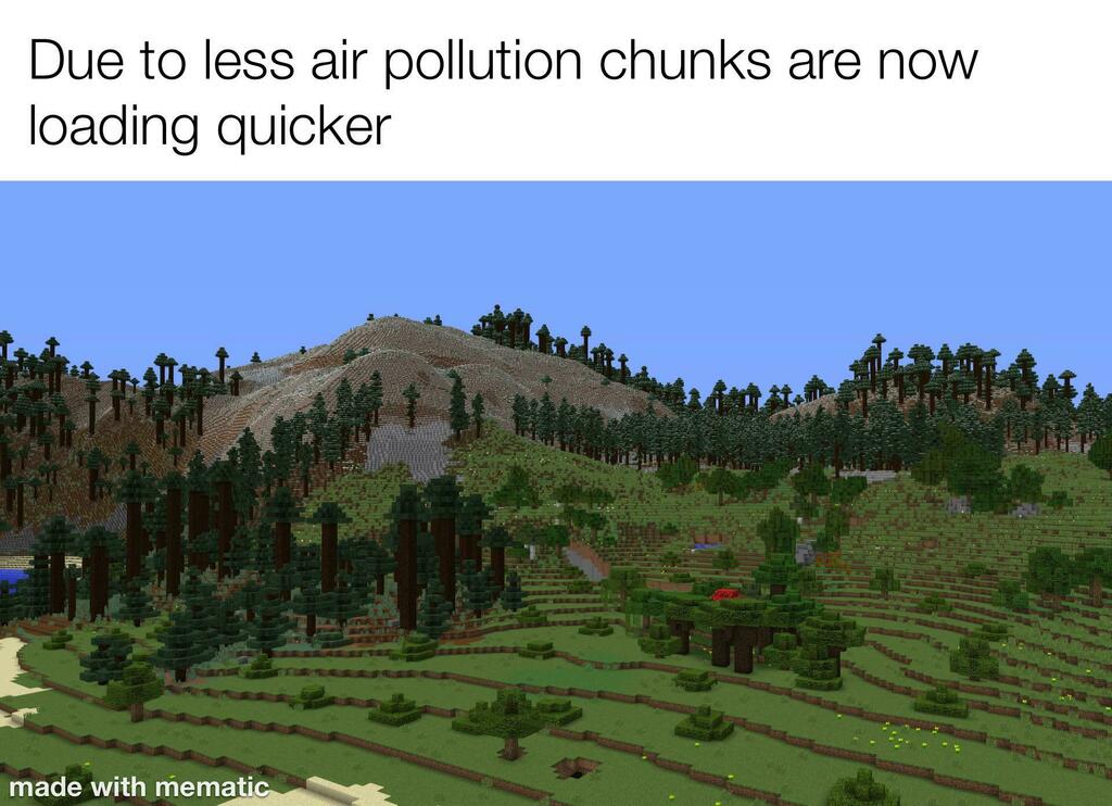 Minecraft Memes We Did It Chunks Not Loading Is No More