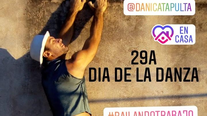 #FELIZDIADELADANZA maestro caro mío!@catapultateatro 
#bailandotrabajo