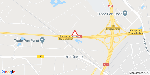 Melding ongeval Zaarderheiken