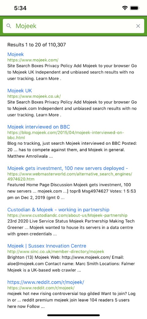 mojeek's tweet photo. We have two very exciting announcements to share with you in one go!

- We reached the three billion web page milestone.

- Our first ever mobile app is available to download.

Read more about it in our latest blog post:

https://t.co/gdzpBivcLl https://t.co/GYajEzAKeU