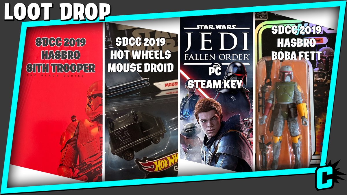 Loot Drop Star Wars #Giveaway!

Ways to enter:

1. Follow us on Twitter and Retweet this tweet
2. Follow us at twitch.tv/criticallyawkw…
3. Subscribe to us at youtube.com/criticallyawkw… 

Winners will be announced on our 5/4/20 #Twitch stream starting at 7pm PT/10pm ET.

Stay Tooned!