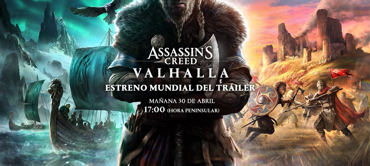 ⚔️Bienvenidos a la Época Vikinga, Esto es Assassin's Creed Valhalla. #AssassinsCreedValhalla.