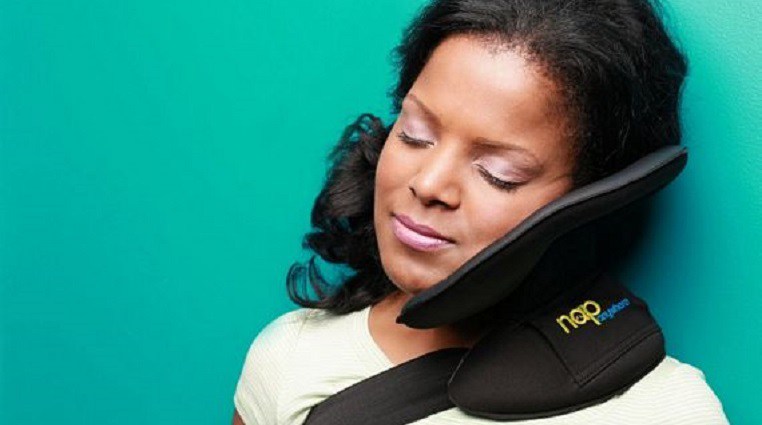 NapAnywhere's tweet photo. Got time on your hands, and travel plans postponed? Try out a one-of-a-kind travel product—the NapAnywhere®, the award-winning "neck pillow reimagined"®. Easily packable, with true neck support, and on sale now at $29 in 3 colors. Order today! #quarantine https://t.co/HR6CeUQffv