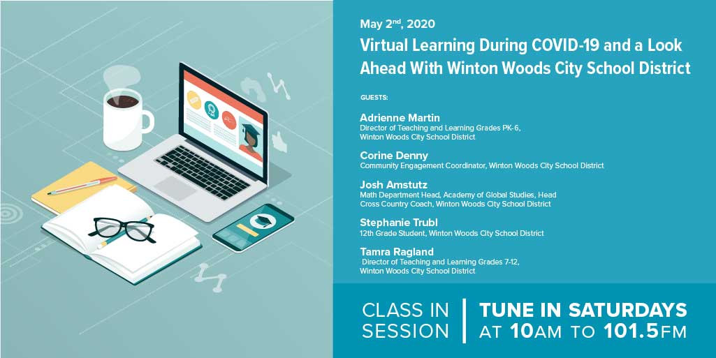 ClassinSession2's tweet image. Tune in to @thebuzzcincy for our pre-recorded show to see how teachers &amp;amp; students are navigating remote learning and what learning in the future may look like. @wwcsdistrict @TamraRagland @byronpwhite @StriveCincyNKY