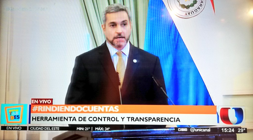 BeluIrazusta's tweet photo. Hoy no tenemos camas de terapia intensiva ocupadas por Covid-19, dice @MaritoAbdo, quien agrega estar satisfecho con la decisión de haber aplicado la cuarentena. El Gobierno se vino preparando para hacer frente a la pandemia, afirmó @Unicanal #BTPY https://t.co/5yaMfXfcDI