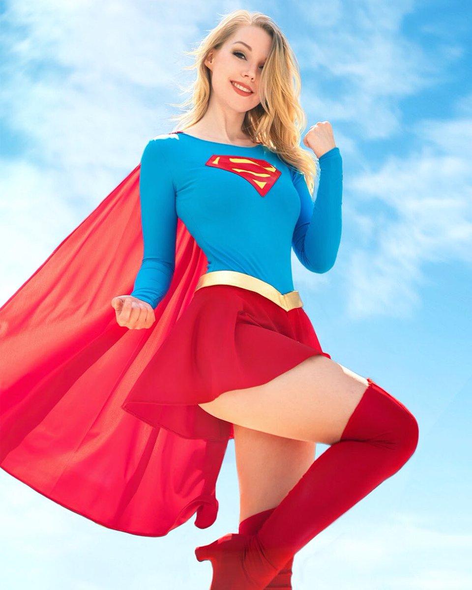Lie_chee's tweet photo. Supergirl Compositing is done!
✨✨✨

Photo by @smweissbach 
Cosplay &amp; Editing by me https://t.co/5Ux67e3QLE