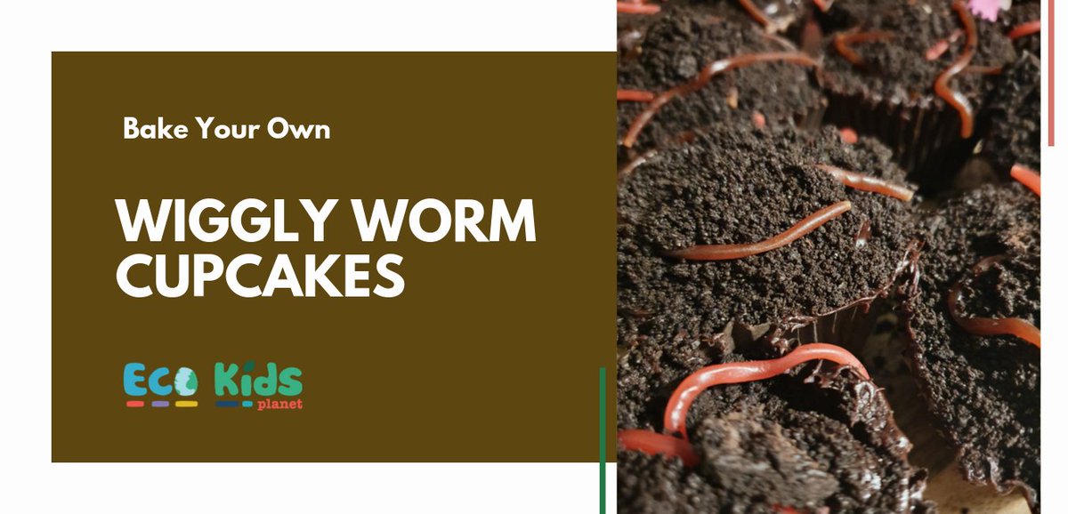 Looking for some nature-inspired baking? 🧁

How about our wriggly worm cupcakes? Your children won't believe they're edible!

ecokidsplanet.co.uk/blogs/news/bak…

#baking #lockdownfun