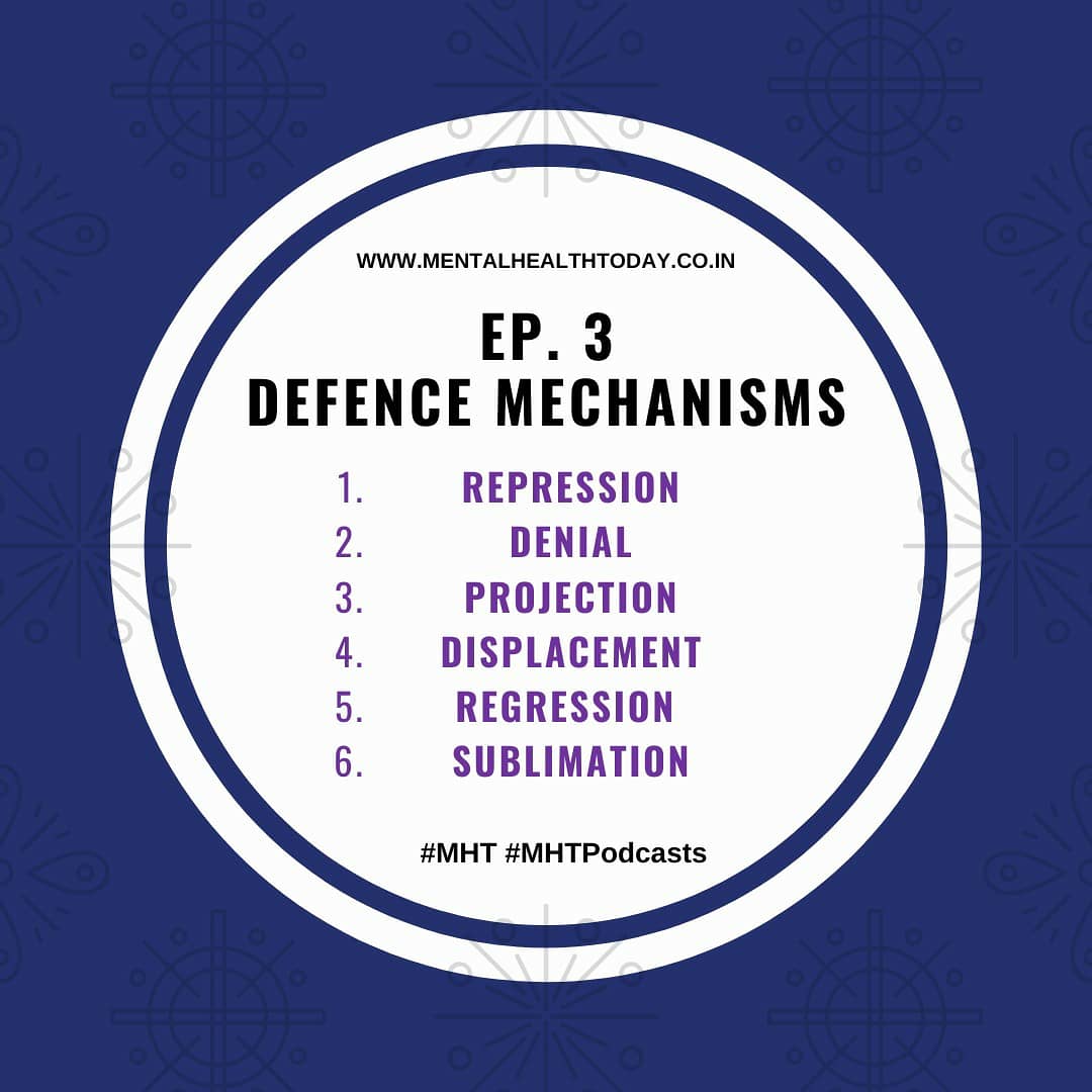 today_mental's tweet photo. #MHT #Psychology101 #Podcast
Learn about #defencemechanisms Understanding these can lead to better #psychological & #MentalHealth
#MHTPodcast #MentalHealthToday #defencemechanism #psychology #personality #repression #denial #projection #displacement #regression #sublimation https://t.co/aq2eZETsOe