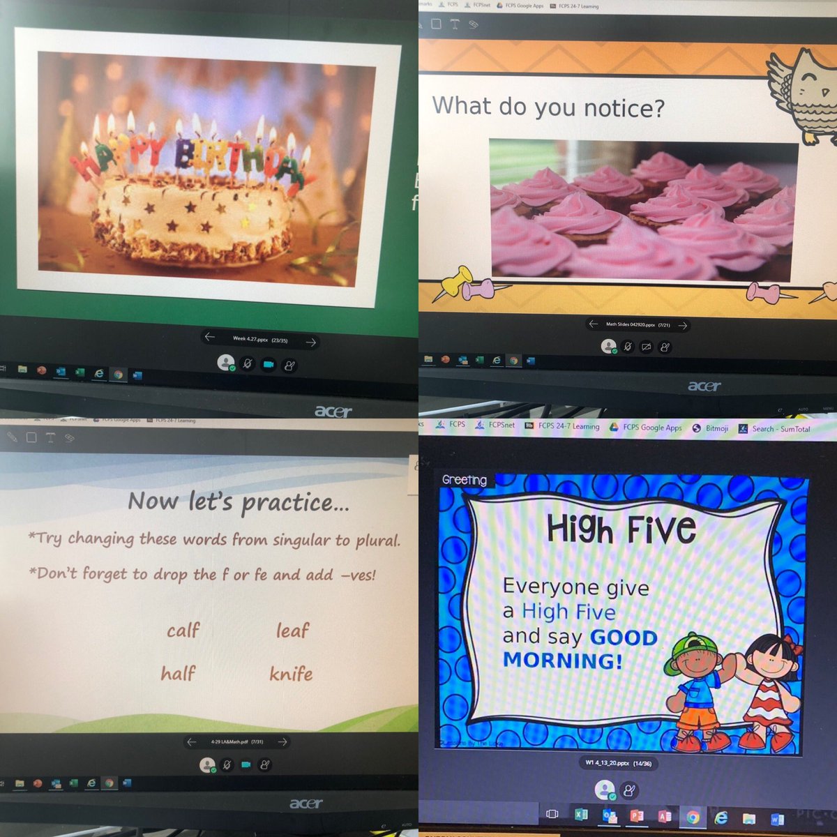 leaderofthepod's tweet photo. Packed day of learning @StratfordLndgES! Ts and Ss are virtual pros! I was able visit many classes today and I was so impressed with some great chats and classroom discussions. Lots of Ss asking questions, participating and trying their best! ❤️💻🐬@FCPSR3 @fcpsnews #VSLES https://t.co/1I8Z0RWzPe