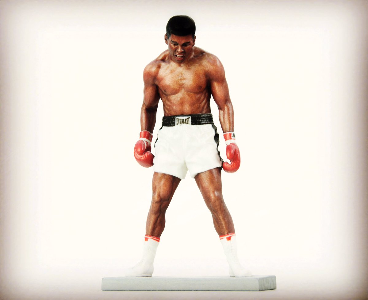 #MuhammadAli #3dprint using <a href="/MimakiEurope/">Mimaki EMEA</a> <a href="/MimakiEurope/">Mimaki EMEA</a> <a href="/HybridServices/">Hybrid Services Ltd</a> 3DUJ-553.