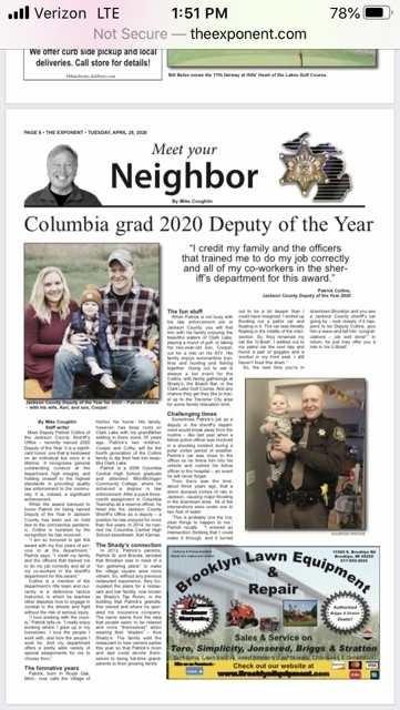 vandy_athletics's tweet photo. Congrats to our own Deputy Collins. https://t.co/99LB4nBsEa