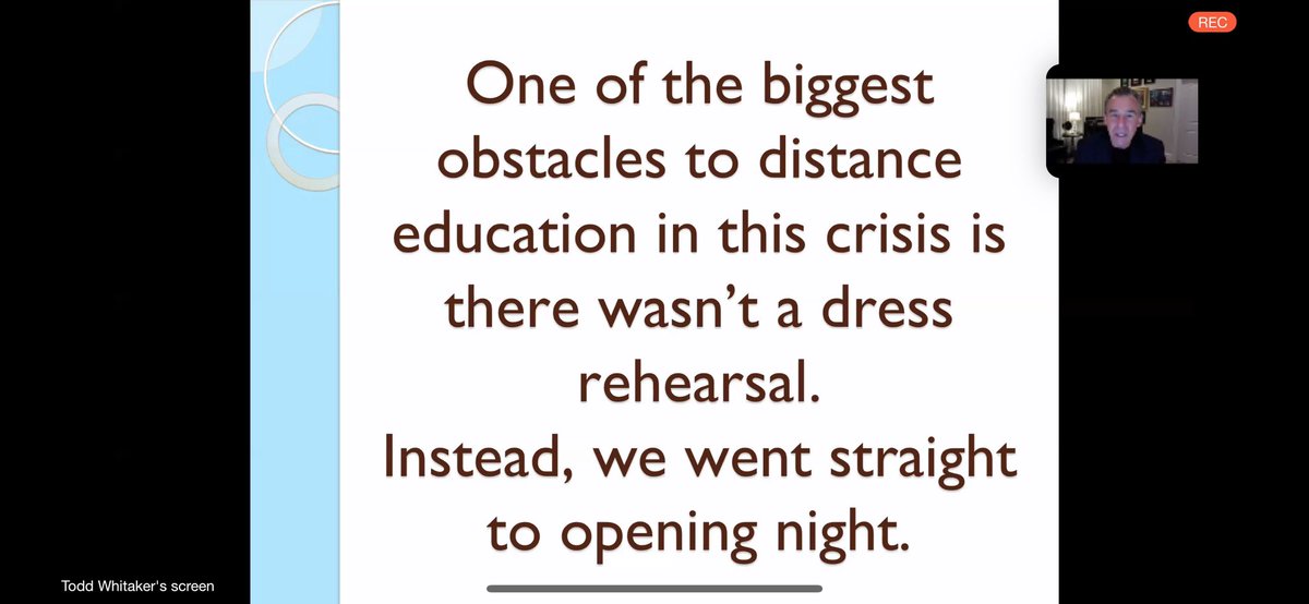 dana_musso's tweet photo. So true... thanks for yesterday’s webinar @ToddWhitaker, you are always spot on and inspiring! #leadingduringdifficulttimes https://t.co/2jf8RlyGyz