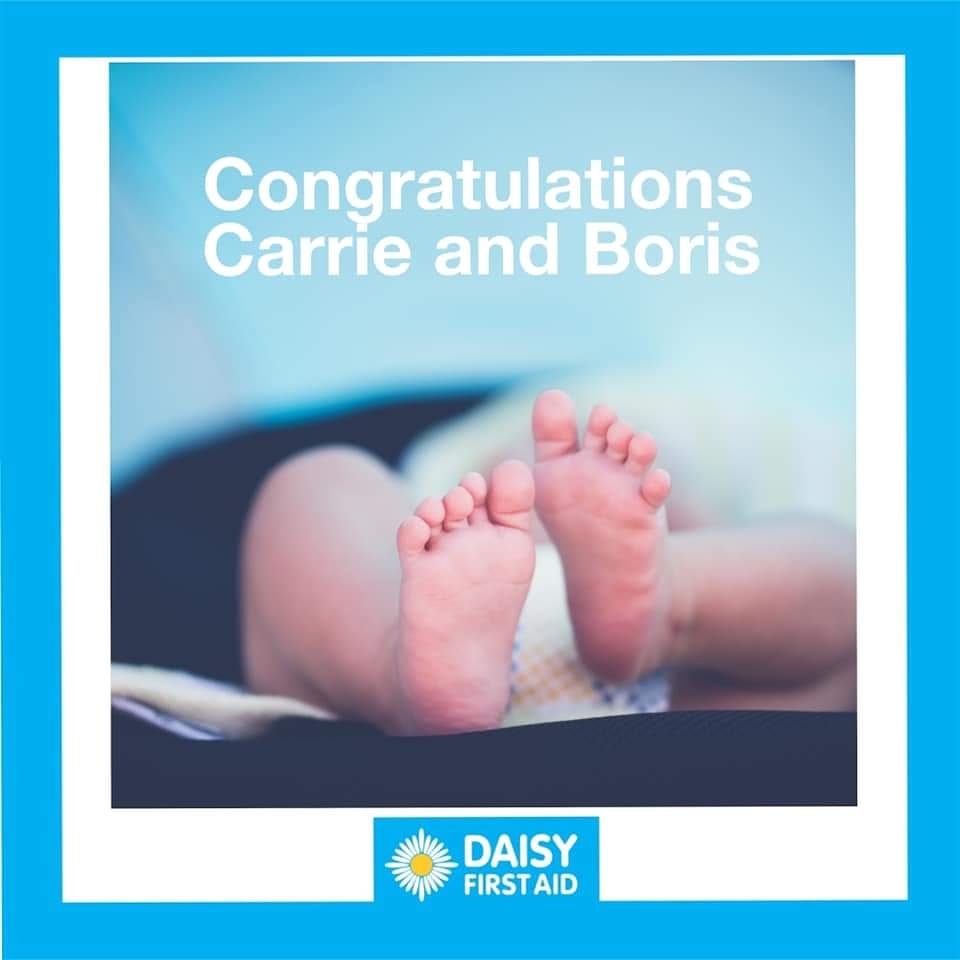 🌼 It’s a boy 🌼
Wow! Our Prime Minister Boris Johnson certainly won’t forget the year 2020!
How wonderful that something so special has happened for them both in amongst all the hard work and ill health. 
Congratulations to Carrie and Boris on the birth of your baby boy today.
