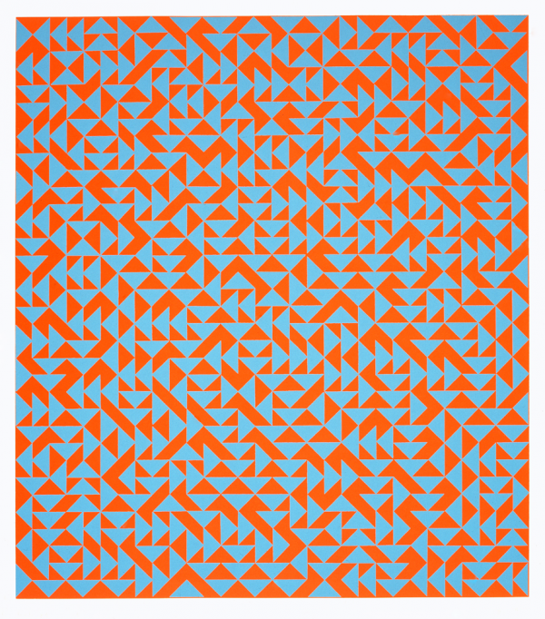 Anni Albers. A great source of inspiration for anyone into making patterns that flow, but don't necessarily repeat.