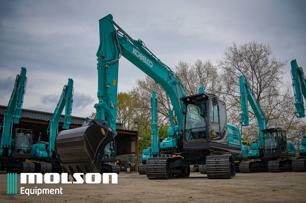 molson_group's tweet photo. Time to raise the bar... Introducing the new Kobelco SK130LC-11 excavator.

Find out more on our website: https://t.co/zkKKd6DpO5

#sk130launch #kobelco #trueblue #molsonequipment #molsongroup #excavator #digger #earthmoving #groundworks #planthire #construction #heavyequipment https://t.co/cWF5BUVu2F