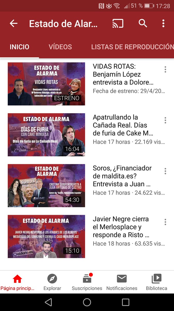 CulebronMerlos's tweet photo. 🚷Javier Negre va diciendo que su "programa" Estado de Alarma tiene más audiencia que muchos programas de TV. Pero si miramos las audiencias, hasta el Documental de La 2 para dormir la siesta le supera en espectadores.👇 https://t.co/Cx8LXXQMPD