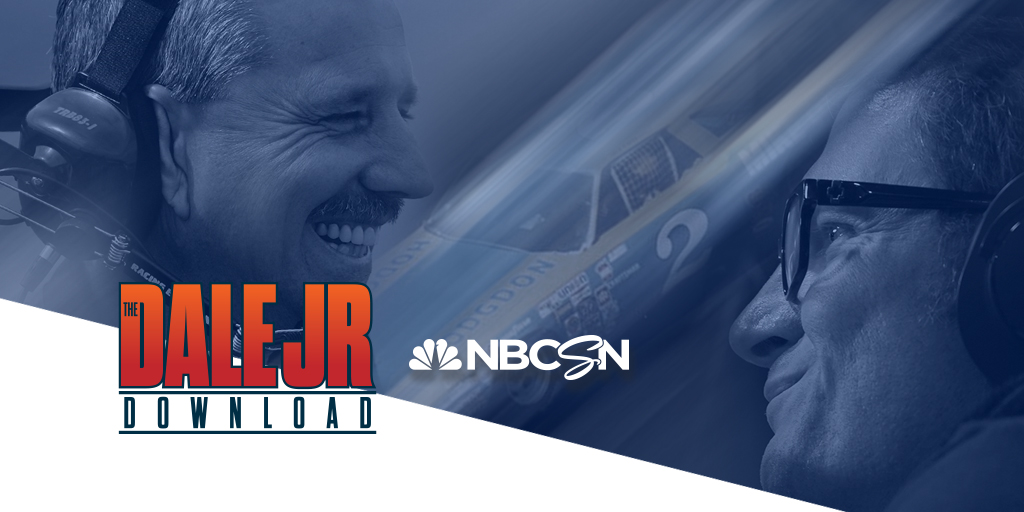 DaleJr's tweet photo. 4 pm today on @NBCSN. Guest @doug_richert joins us on the Dale Jr. Download. https://t.co/ngC0hu8S0K