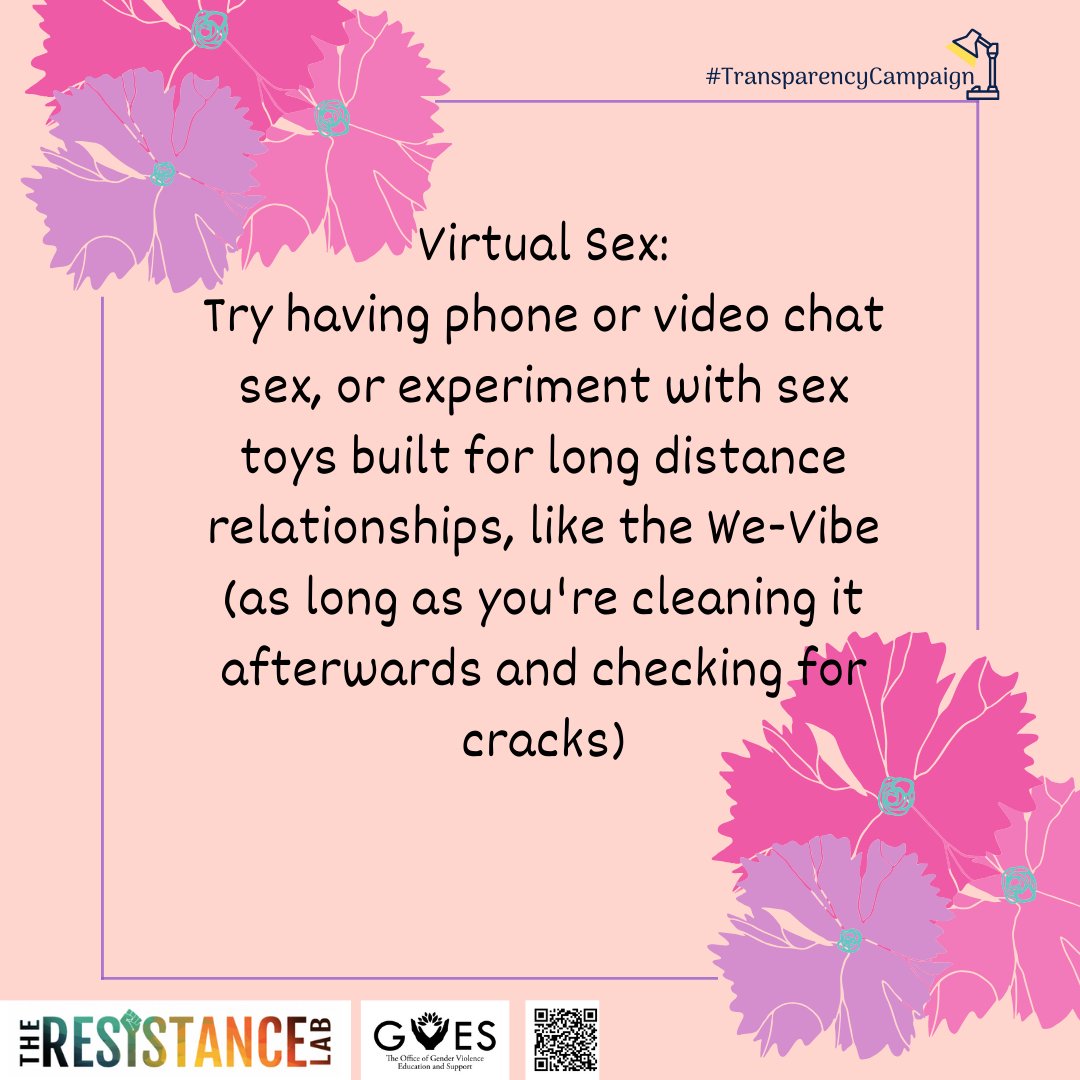 It's Wednesday so that means more tips from actual BTS members! (we at BTS recommend Babeland or AdamandEve as online sex toy retailers) #TransparencyCampaign