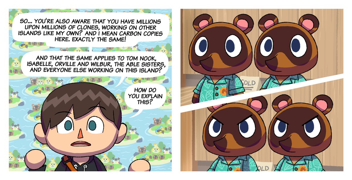 Never ask questions about Animal Crossing lore. Ever.

#animalcrossing #newhorizons #acnh #AnimalCrossingNewHorizons #nintendo #nintendoswitch 