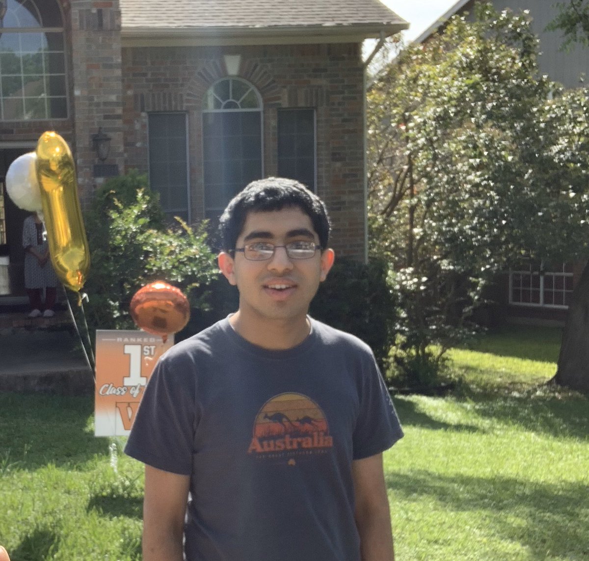 WWarriorNation's tweet photo. Congratulations to Mihir, the Westwood HS Valedictorian. We are so proud of you! https://t.co/oOL5BfvSKW