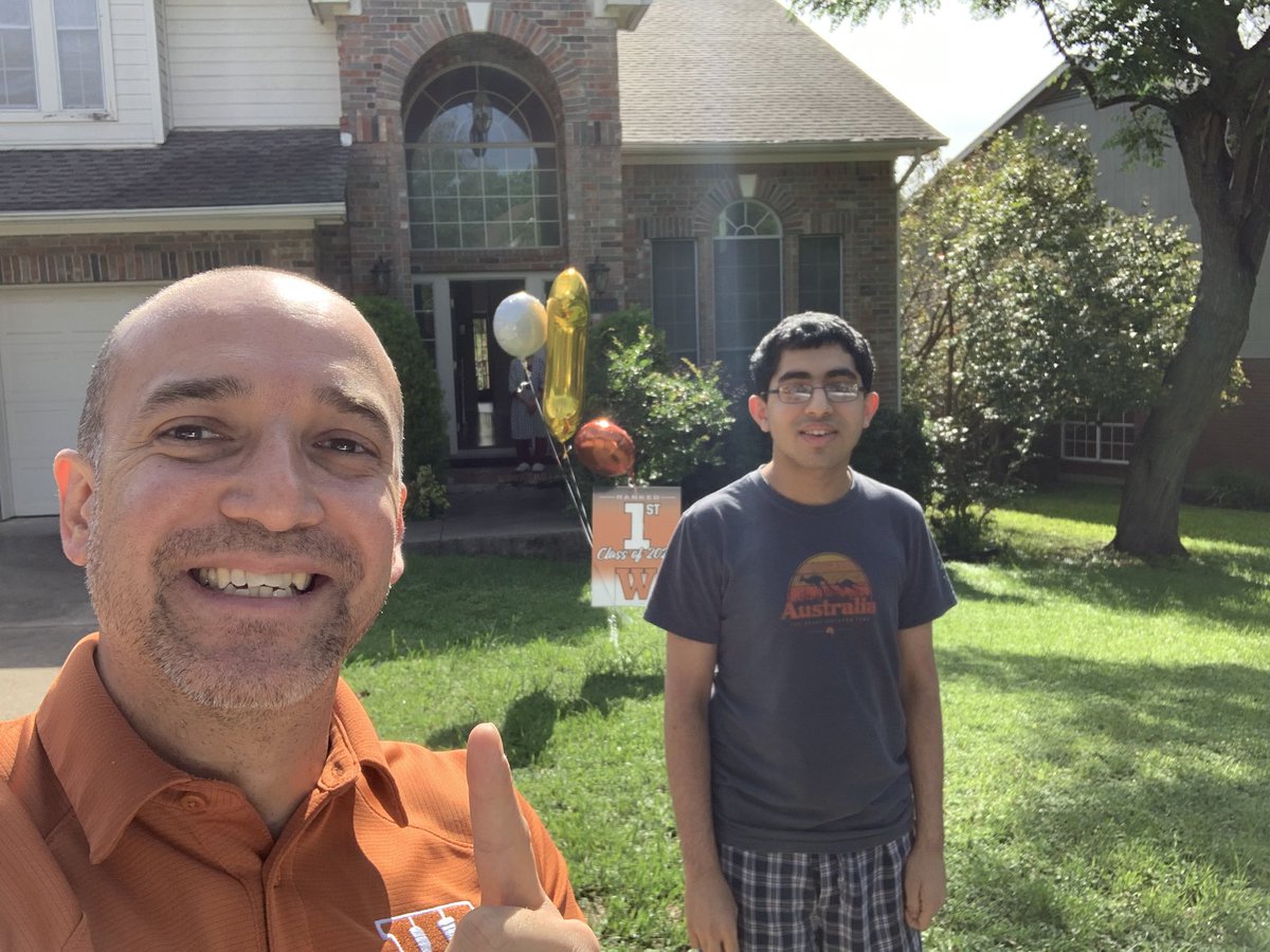 WWarriorNation's tweet photo. Congratulations to Mihir, the Westwood HS Valedictorian. We are so proud of you! https://t.co/oOL5BfvSKW