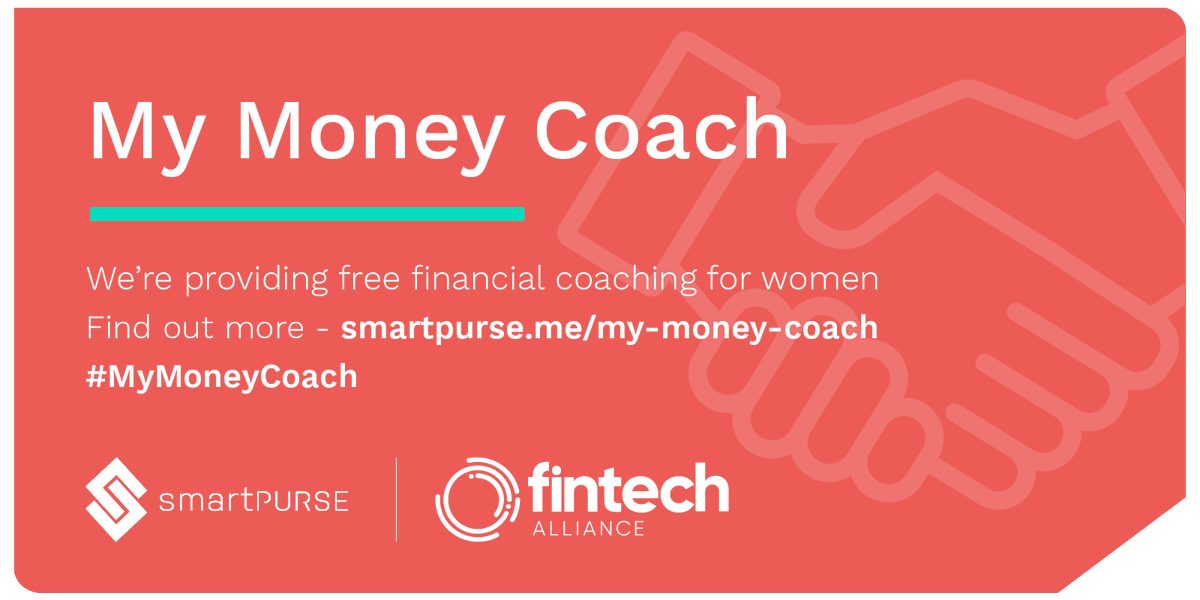 AllianceFintech's tweet photo. We’ve launched #MyMoneyCoach!
@alliancefintech and #SmartPurse announce a call to arms for the #financialservices industry to donate their time and coach women on how to manage their finances – building a more resilient, equal future.
Find out more – https://t.co/zKvx1BN3tg https://t.co/DBVoCmnHt7
