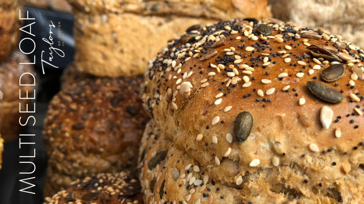 taylorsofbruton's tweet photo. One of our most popular loaves - why not try our tasty multiseed if you haven't already π π π #somerset #dorset #wiltshire #multiseed #wholesalebakerysomerset #loveofsomerset #bruton #wholesalebakery #somersetwholesalebakery #taylorsofbruton #bakery https://t.co/ENvyYRFepM