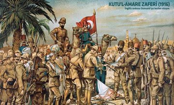 Tarihi zaferlerle dolu şanlı ordumuzun destanlarından olan #KutülAmare Zaferinin 104. yıl dönümünde tüm şehitlerimizi rahmetle ve minnetle anıyoruz.

Ruhları şad, mekanları cennet olsun.