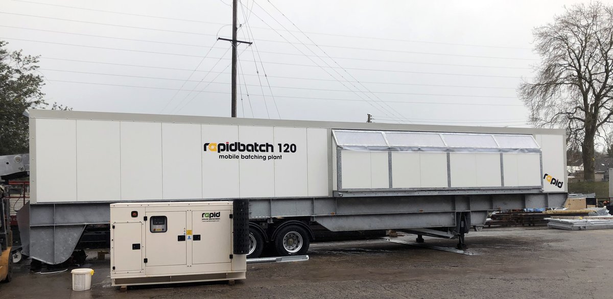 rapidint's tweet photo. Rapidbatch mobile batching plant just dispatched to a customer in Finland. Rapidbatch is a high capacity mobile batching plant ideal for #construction, #infrastructure and #civilengineering projects. Rapidbatch offers outputs of up to 120m3/hr and fast setup. #mobilebatchingplant https://t.co/qdDfuU4e3H