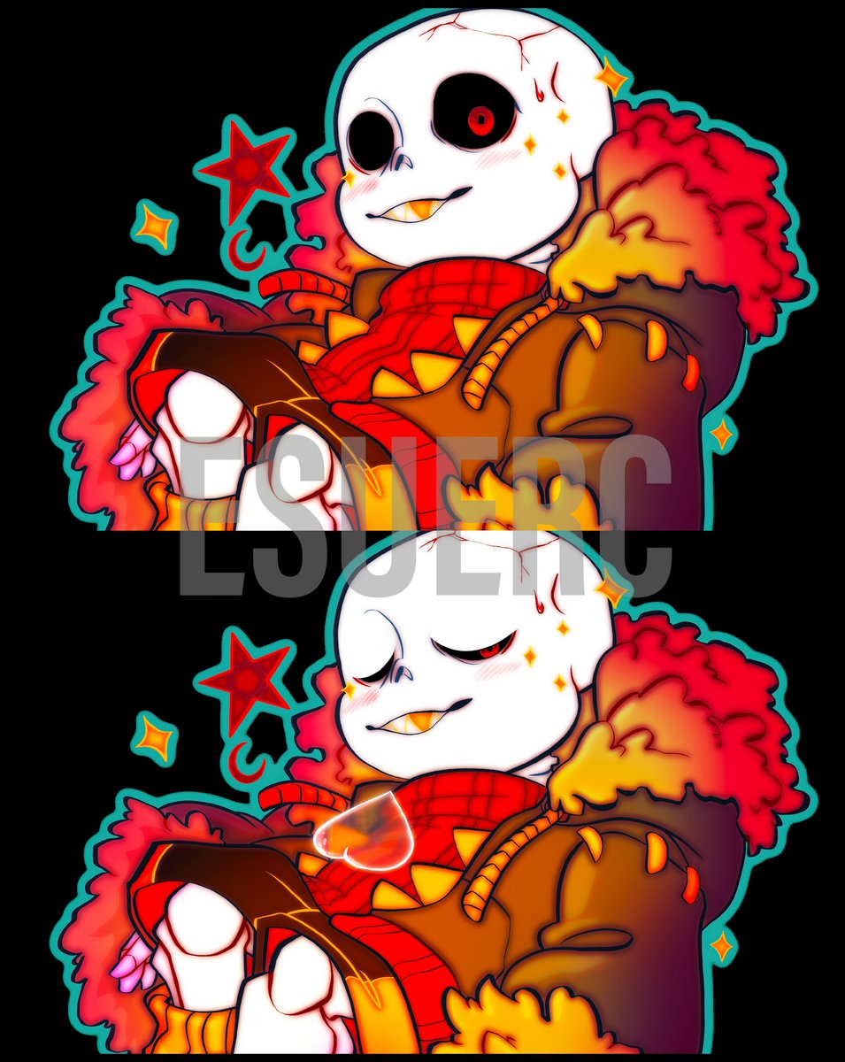 Mafioso Red Mafiafell Underfell Under Esuerc Commissions Closed のイラスト