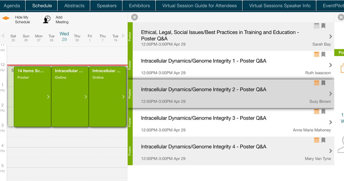 BalintZKacsoh's tweet photo. Almost time for the next #TAGC20 poster session! Come out and support our @GeneticsGSA community and hear about some amazing science! #dros20 #tagc2020 #yeast20 #zfish20 #mammals20 https://t.co/GNlXgB7b2Q