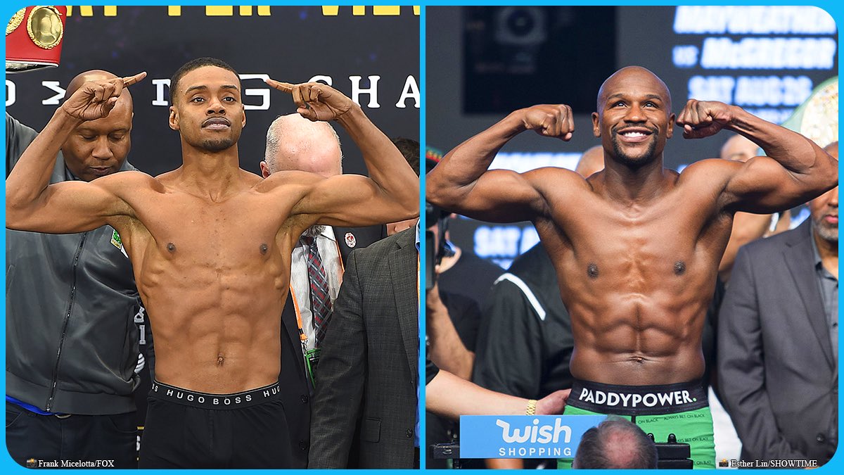 🌟 Errol Spence on prime-for-prime fight vs Floyd Mayweather: '100% focussed, I think I'd beat Floyd… Just try to break him down physically, he's not breaking down mentally. He's one of those fighters, like Shawn Porter, you're not gon' break him mentally.' [@SHOSports]