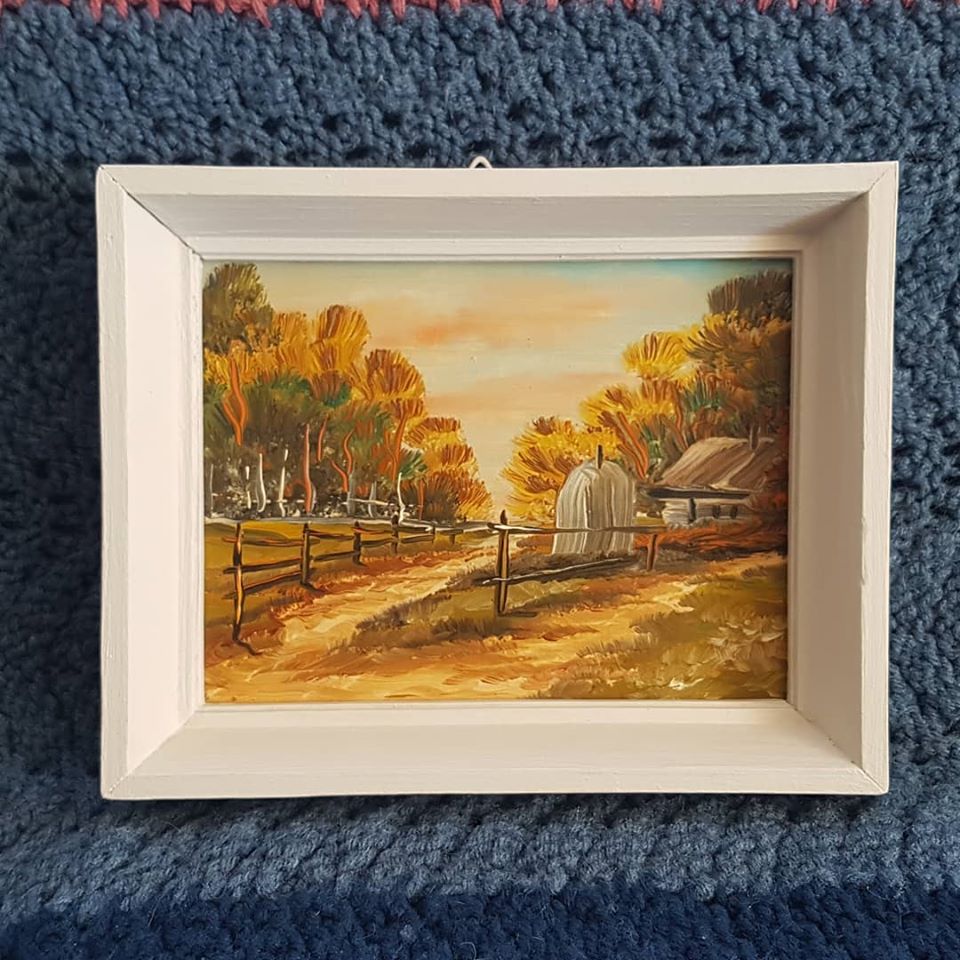 fivebluebuttons's tweet photo. Mothers Day sale!
Original painting - country scene. Provenance unknown.
5x7 (wood frame).

$35.00 + shipping.
If you live in eastern PEI, I can deliver it for $5.00 to your doorstep (but I will not come in 😷).
Cash, cheque, or e-transfer accepted.

#mothersday #mothersday2020 https://t.co/OMsrxBjKbM