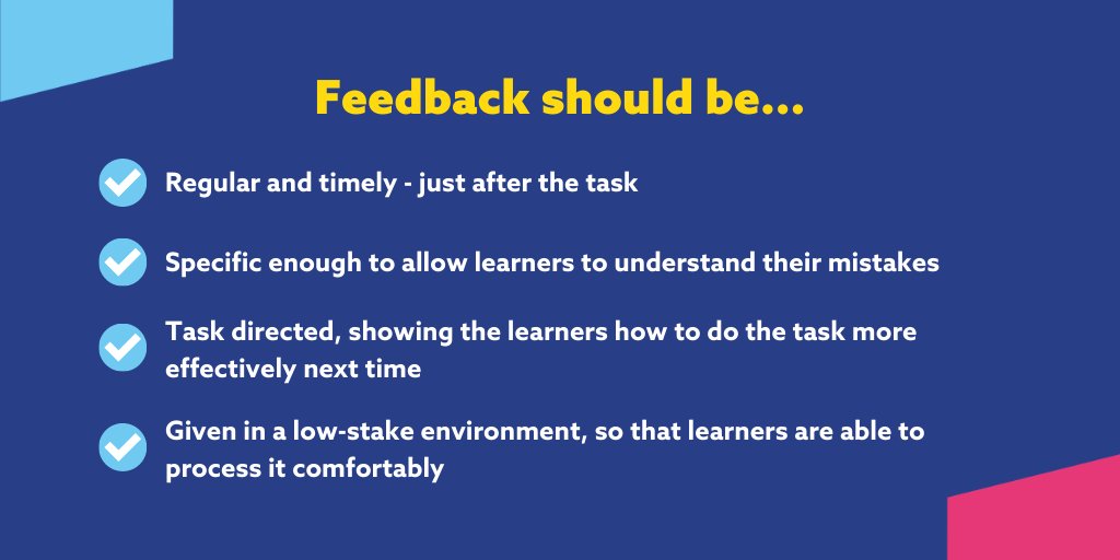 LearnJamTweets's tweet image. We are working really hard to help our clients get their learning experiences online  * *  f a s t * * . Even under severe time constraints, it’s vital to still ensure effective learning 🙌Today we're talking about feedback. learnjam.com/learning-scien…
#RemoteTogether #remotelearning