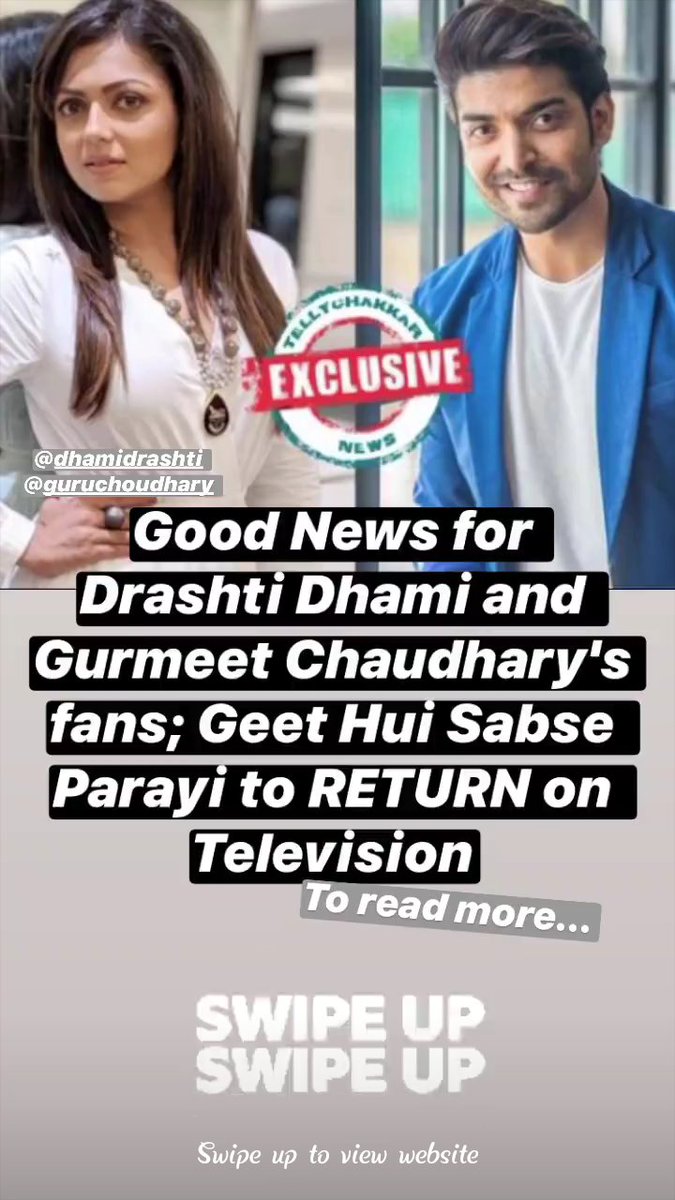 🤗🤗💃💃 #MaanGeet return From 1st May on <a href="/ShemarooTv/">Shemaroo TV</a> <a href="/gurruchoudhary/">GURMEET CHOUDHARY</a> <a href="/drashti10/">Drashti Dhami</a> #GurmeetChoudhary #DrastiDhami #GeetHuiSabseParayi #geet