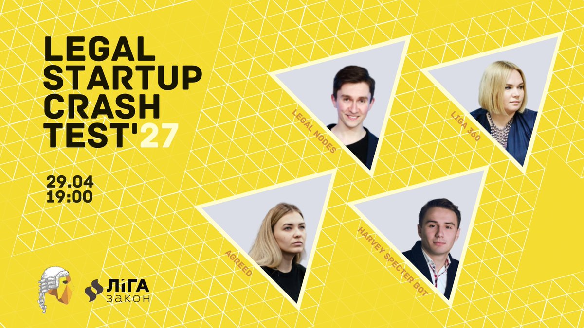 LegalSCT's tweet photo. Join the Legal Startup Crash Test #27 🚀

Facebook https://t.co/2HtcpvtGNl 
Youtube https://t.co/1CkGK4mqBq https://t.co/Ov0XneJCJj
