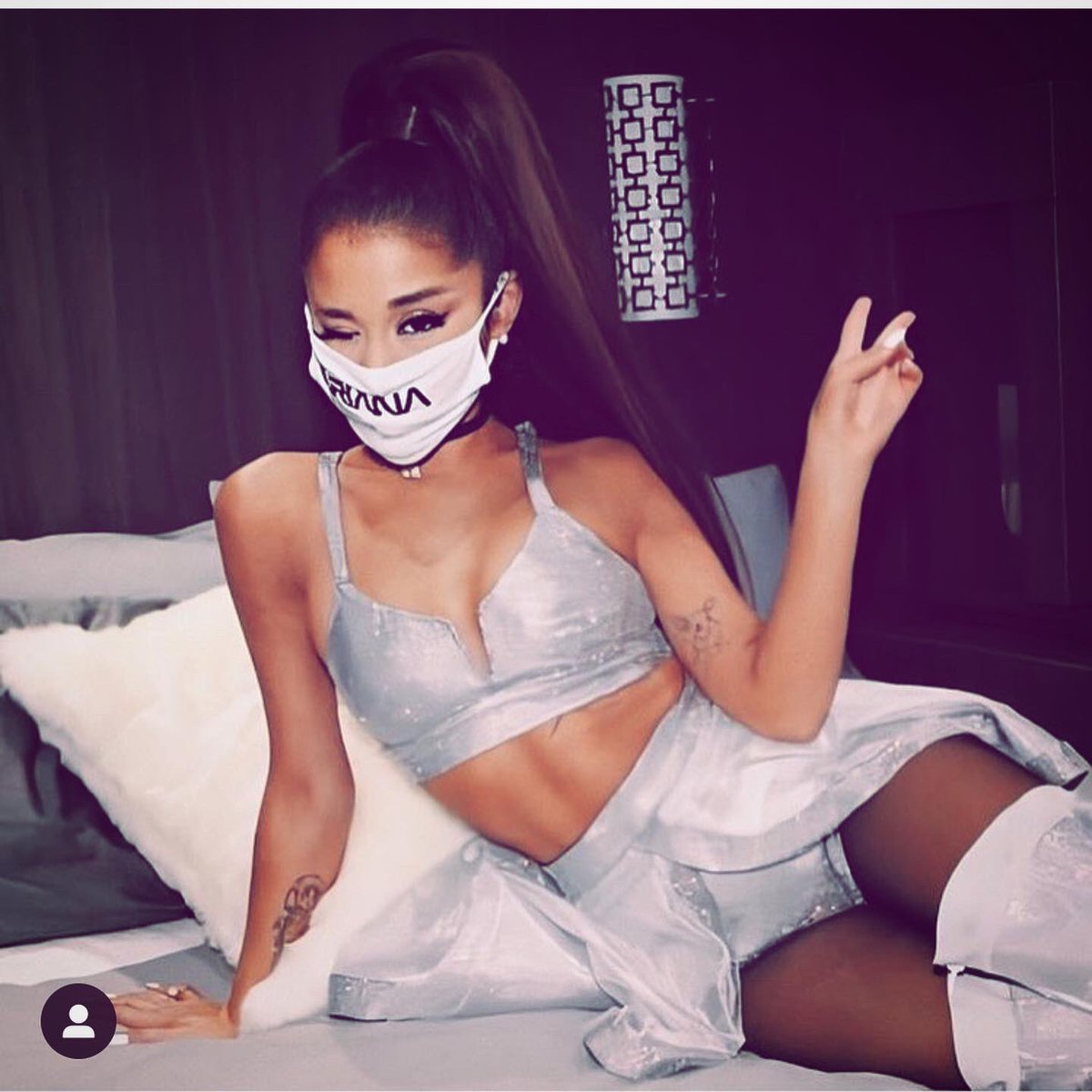 SweetenedByAri's tweet photo. I neeeeeeeed this NASA Face Mask Now @ArianaGrande !!!🙏🏼😭🥺💕 https://t.co/g5HOhnbuNE
