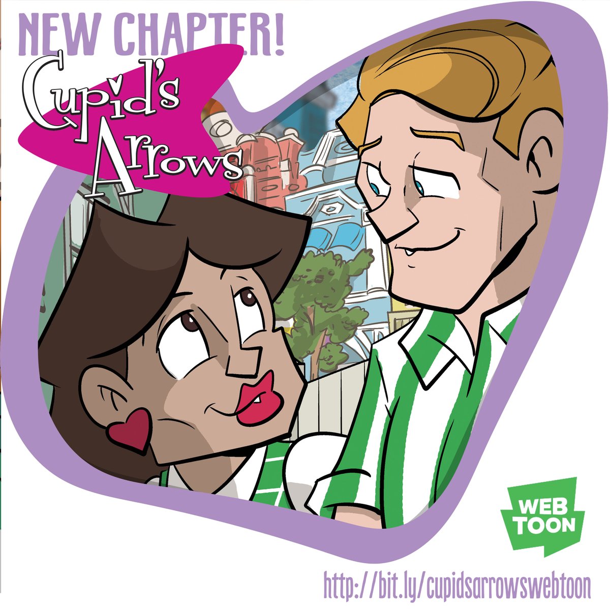 thomzahler's tweet photo. New chapter of #cupidsarrows is up! Missing theme park fun? This is the comic for you! https://t.co/GKck814BpF https://t.co/aK7xx4En3x