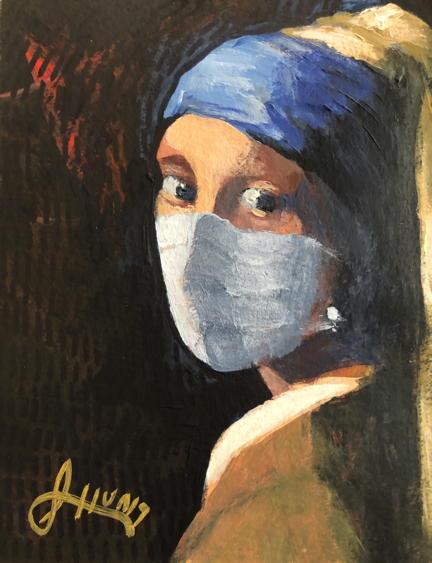 SeptemberArtTX's tweet photo. Girl With Mask https://t.co/rUm4o9GVKZ https://t.co/7ICsee8efB