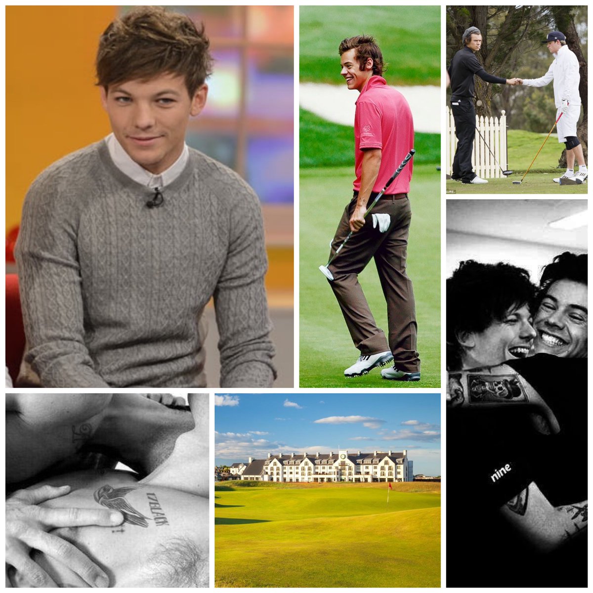 Be My Little Good Luck Charm: golfer Harry, sportscaster Louis, flirting, humor, coming out, light angst, smut  https://archiveofourown.org/works/980...