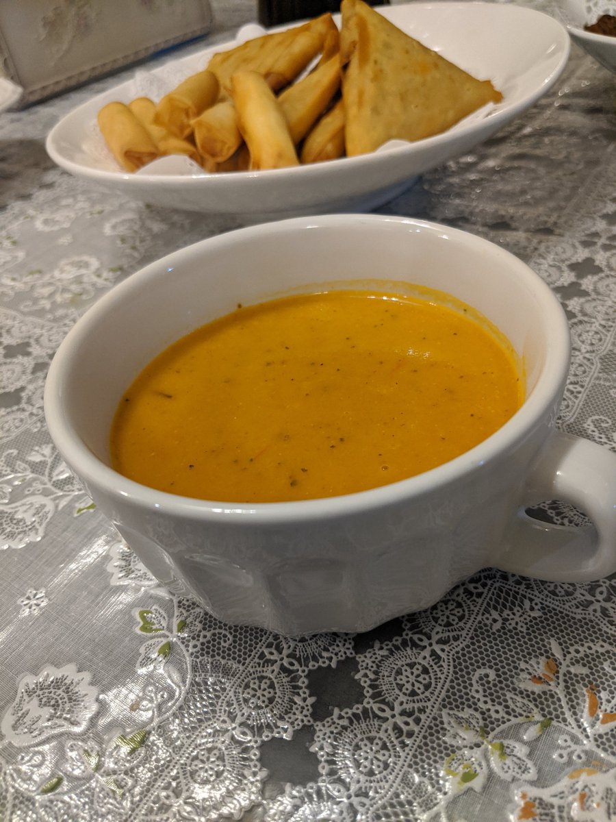 Today I made Tomato Bisque and managed to successfully convert  @Dreamz163 to liking tomato soup!